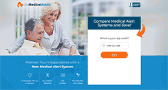 Desktop Screenshot of lifemedicalalerts.com